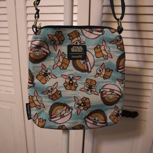 LoungeFly Star Wars Baby Yoda Crossbody Bag